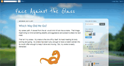 Desktop Screenshot of faceagainsttheglass.blogspot.com