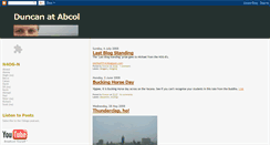 Desktop Screenshot of duncanatabcol.blogspot.com