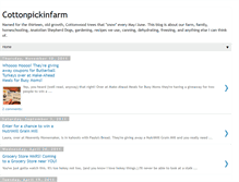 Tablet Screenshot of cottonpickinfarm.blogspot.com