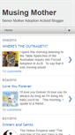 Mobile Screenshot of musing-mother.blogspot.com
