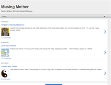 Tablet Screenshot of musing-mother.blogspot.com