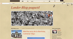Desktop Screenshot of lander-blog-paquetil.blogspot.com