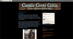Desktop Screenshot of causticcovercritic.blogspot.com