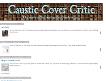 Tablet Screenshot of causticcovercritic.blogspot.com