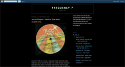 Desktop Screenshot of frequencyseven.blogspot.com