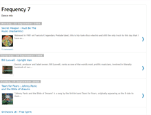 Tablet Screenshot of frequencyseven.blogspot.com