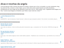 Tablet Screenshot of dicas-e-receitas-da-angela.blogspot.com