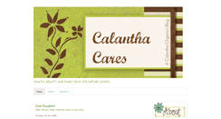 Desktop Screenshot of calanthacares.blogspot.com