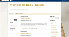 Desktop Screenshot of piekny-domek.blogspot.com