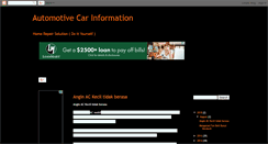 Desktop Screenshot of otocarinfo.blogspot.com