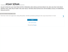 Tablet Screenshot of kisahseram.blogspot.com
