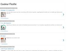 Tablet Screenshot of couleurficelle.blogspot.com