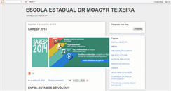 Desktop Screenshot of escolaestadualmoacyr.blogspot.com