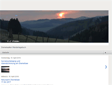 Tablet Screenshot of diemelwalker.blogspot.com