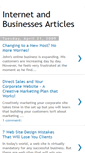 Mobile Screenshot of internet-and-businesses-articles.blogspot.com