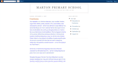 Desktop Screenshot of martonprimaryschool.blogspot.com