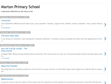 Tablet Screenshot of martonprimaryschool.blogspot.com