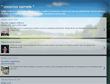 Tablet Screenshot of cocoricocarnets.blogspot.com