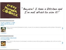 Tablet Screenshot of crazymothercooker.blogspot.com