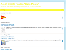 Tablet Screenshot of circolonauticocapopeloro.blogspot.com
