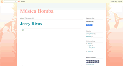 Desktop Screenshot of musicabomba.blogspot.com