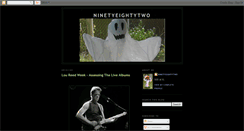 Desktop Screenshot of ninetyeightytwo.blogspot.com