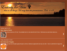 Tablet Screenshot of entirelyforhim.blogspot.com