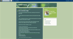 Desktop Screenshot of codefrenzy.blogspot.com