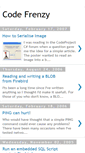 Mobile Screenshot of codefrenzy.blogspot.com