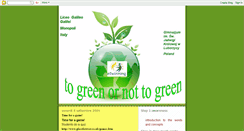 Desktop Screenshot of etwinningreen.blogspot.com