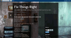 Desktop Screenshot of deolaadeniyi-fixthingsright.blogspot.com