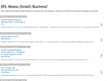 Tablet Screenshot of eplbusiness.blogspot.com