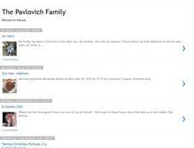 Tablet Screenshot of pavlovichfam.blogspot.com