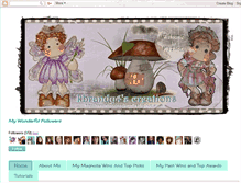 Tablet Screenshot of hazelshandmadecrafts.blogspot.com