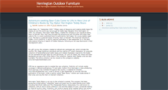 Desktop Screenshot of herrington-outdoor-furniture.blogspot.com