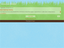 Tablet Screenshot of alimentosolido.blogspot.com