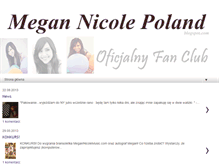 Tablet Screenshot of megannicolepoland.blogspot.com