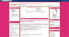 Desktop Screenshot of mybargainbliss.blogspot.com