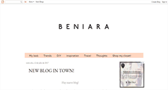 Desktop Screenshot of beniarascloset.blogspot.com