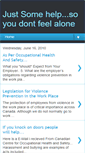 Mobile Screenshot of helpforvictimsofworkplaceissues.blogspot.com