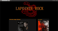 Desktop Screenshot of lapointerock.blogspot.com