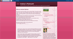 Desktop Screenshot of andreasflohmarkt.blogspot.com