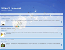 Tablet Screenshot of biodanzabarcelona.blogspot.com