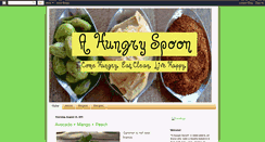 Desktop Screenshot of ahungryspoon.blogspot.com