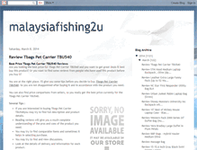 Tablet Screenshot of malaysiafishing2u.blogspot.com