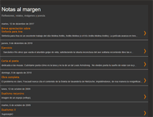 Tablet Screenshot of notasalmargen-ariel.blogspot.com