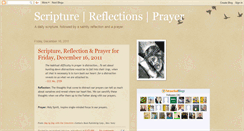 Desktop Screenshot of catholicreflectionandprayers.blogspot.com