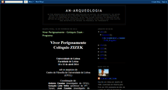 Desktop Screenshot of an-arqueologia.blogspot.com