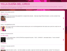 Tablet Screenshot of lavidadeuncirco.blogspot.com