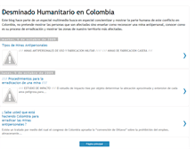 Tablet Screenshot of desminadohumanitario.blogspot.com